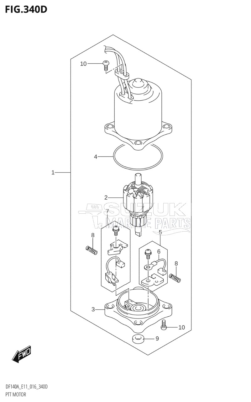 PTT MOTOR (DF115AZ:E11)