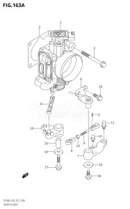 DF140AZ From 14003Z-310001 (E03)  2013 drawing THROTTLE BODY