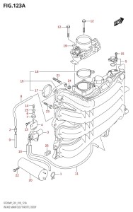 DF150AP From 15003P-810001 (E01 E40)  2018 drawing INTAKE MANIFOLD /​ THROTTLE BODY