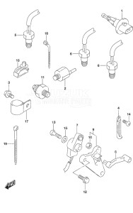 Outboard DF 300B drawing Sensor