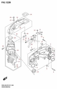 DF25A From 02504F-710001 (P01)  2017 drawing INTAKE MANIFOLD (DF25AR:P01)