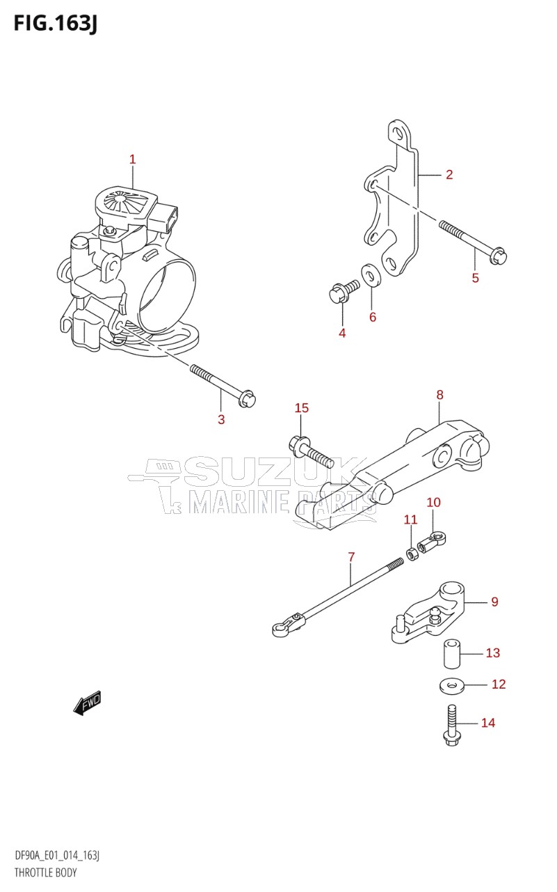 THROTTLE BODY (DF90ATH:E01)