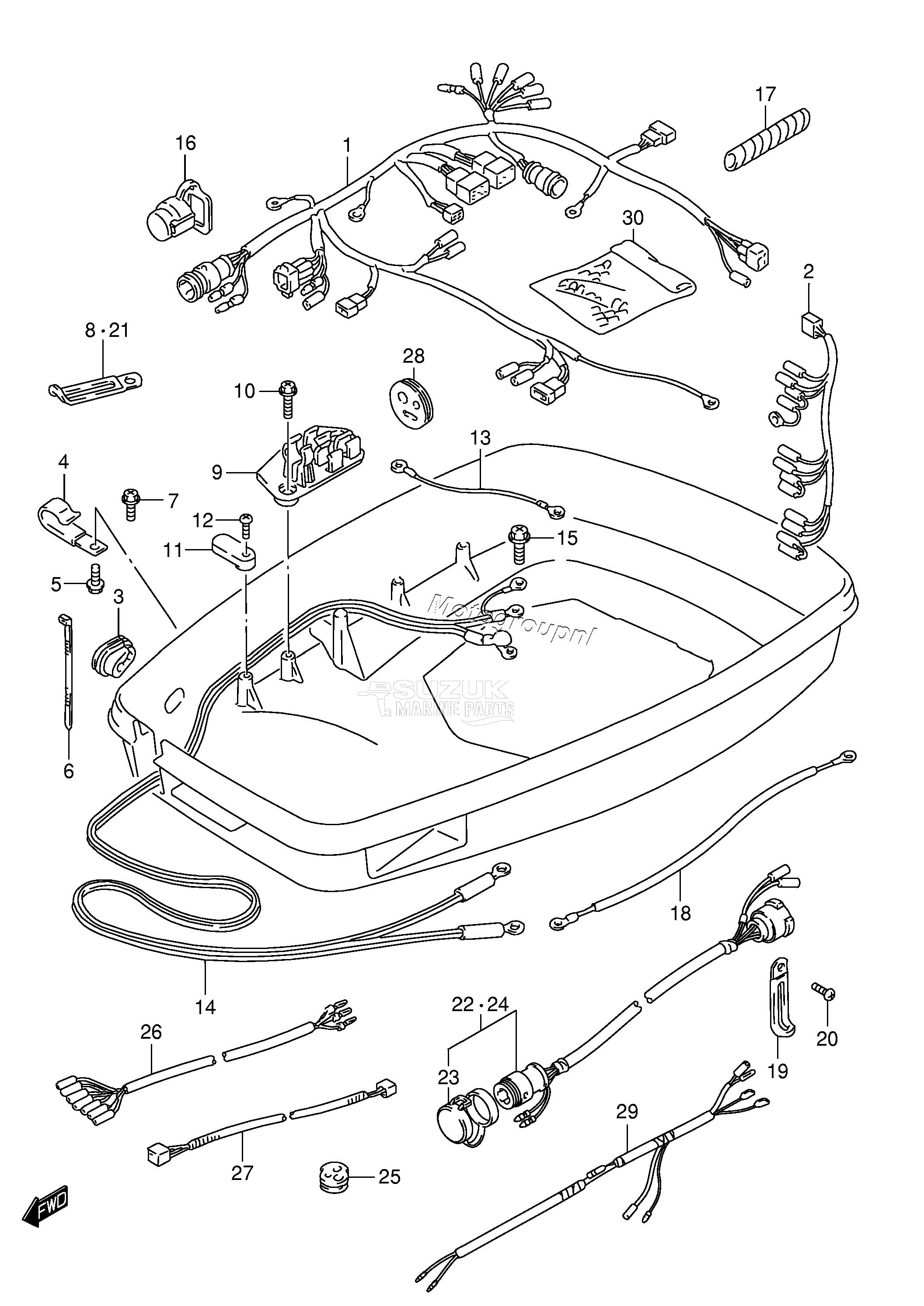 HARNESS (DT150(S) /​ 200)