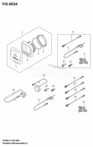 DF300B From 30003F-440001 (E11)  2024 drawing OPT:MULTI FUNCTION GAUGE (2) (E11,E01)