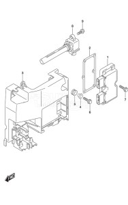 DF 175 drawing Rectifier/Ignition Coil