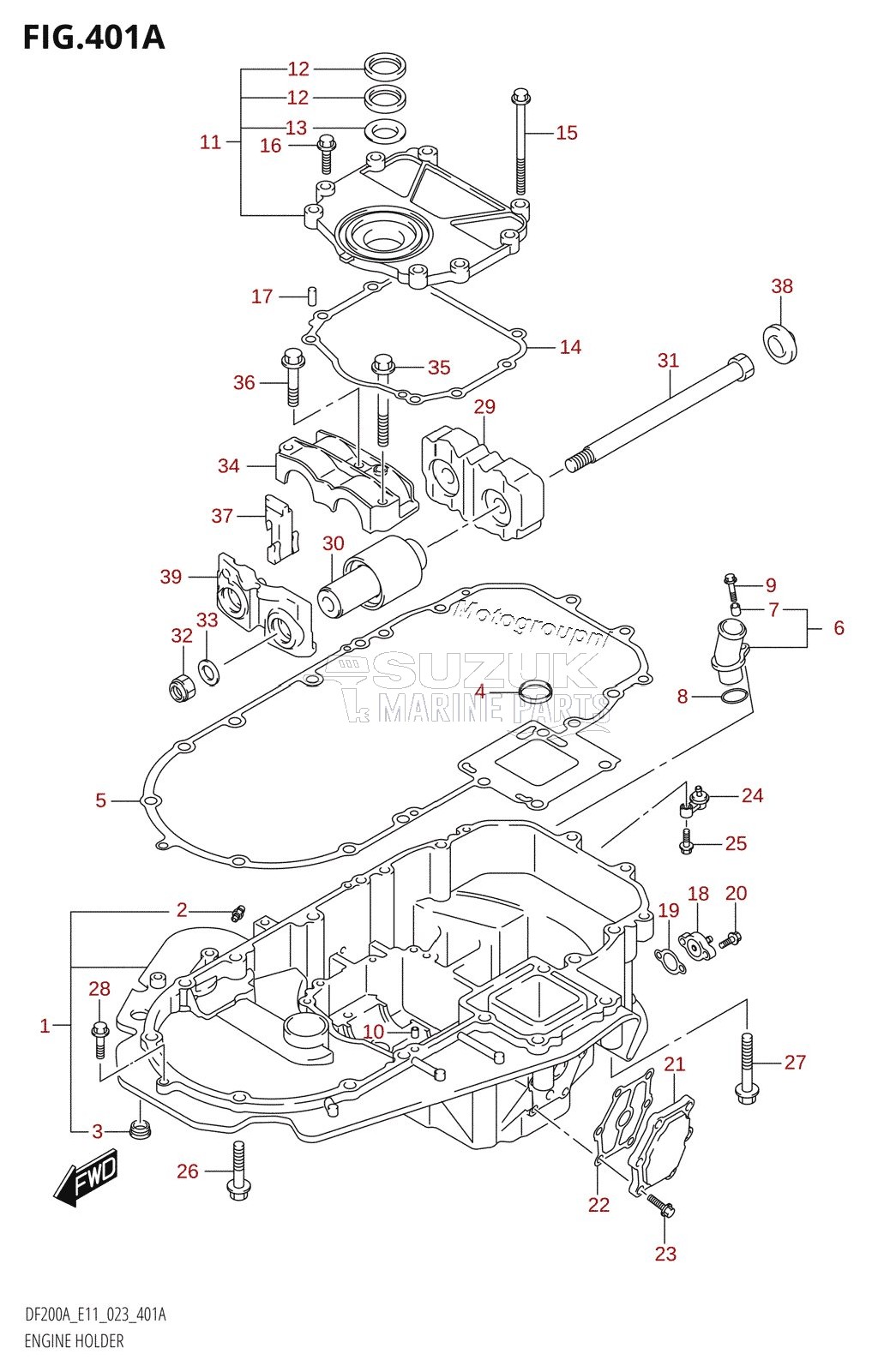 ENGINE HOLDER