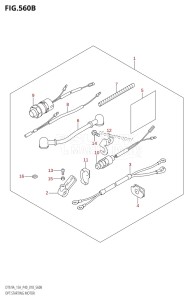 DT9.9A From 00996-810001 (P36 P40 P81)  2018 drawing OPT:STARTING MOTOR (DT9.9A:P40,DT15A:P40)