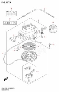 DF4A From 00403F-440001 (P01)  2024 drawing RECOIL STARTER