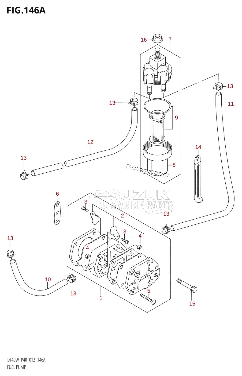 FUEL PUMP (DT40W:P40)