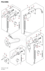 DF225T From 22503F-710001 (E01 E40)  2017 drawing OPT:SWITCH