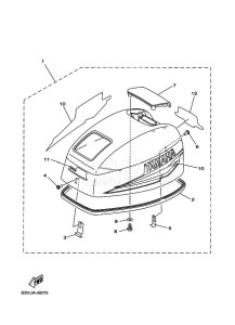 15F drawing FAIRING-UPPER