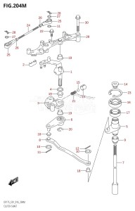 DF175TG From 17502F-610001 (E01 E40)  2016 drawing CLUTCH SHAFT (DF175TG:E40)