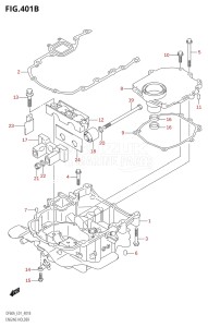 06002F-110001 (2011) 60hp E01 E40-Gen. Export 1 - Costa Rica (DF60AQH  DF60AT  DF60ATH  DF60AWQH  DF60AWT  DF60AWTH) DF60A drawing ENGINE HOLDER (DF40AQH,DF40AT,DF50AT,DF50ATH,DF60AQH,DF60AWQH)