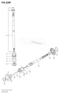 DT15 From 01503K-210001 (P36-)  2012 drawing TRANSMISSION (DT15K:P36)