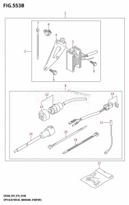 DF15A From 01504F-510001 (P01)  2015 drawing OPT:ELECTRICAL (MANUAL STARTER) (DF15A:P01:M-STARTER)