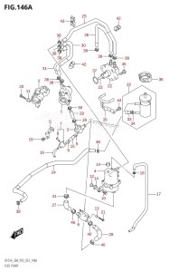 DF30A From 03003F-240001 (P03)  2022 drawing FUEL PUMP (020,021)