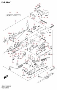 DF50A From 05004F-340001 (E03)  2023 drawing TILLER HANDLE (DF60ATH,DF50AVTH,DF60AVTH,DF50AVT)