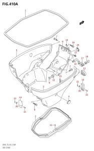 DF70 From 07001F-971001 (E11)  1999 drawing SIDE COVER