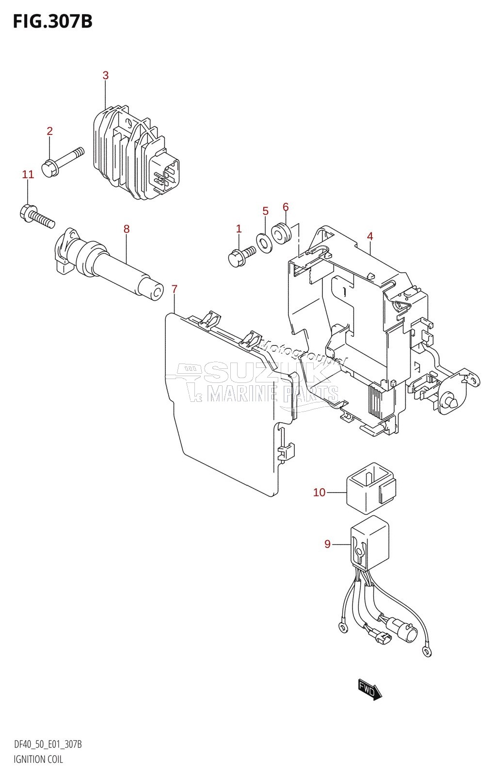 IGNITION COIL (K5,K6,K7,K8,K9,K10)