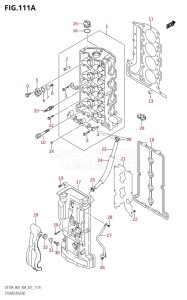 DF80A From 08001F-980001 (E01 E40)  2009 drawing CYLINDER HEAD