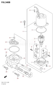 DF70 From 07001F-861001 (E01)  1998 drawing PTT MOTOR (K1,K2,K3,K4,K5,K6,K7,K8,K9)