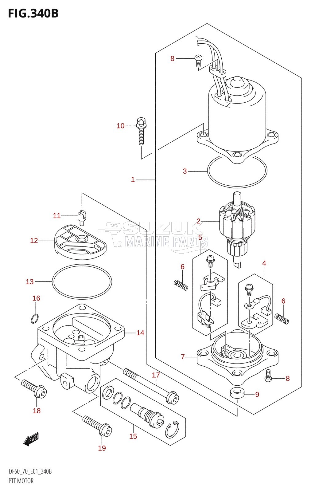 PTT MOTOR (K1,K2,K3,K4,K5,K6,K7,K8,K9)