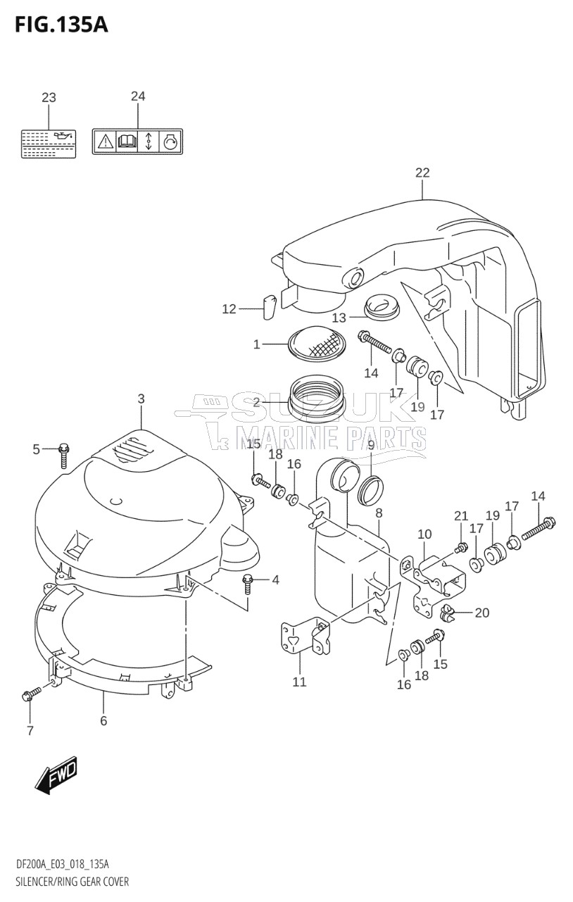 SILENCER / RING GEAR COVER