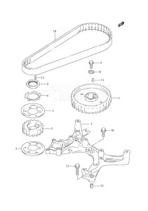 DF 9.9 drawing Timing Belt