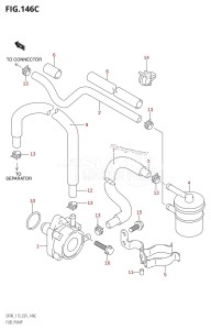 DF115Z From 11502Z-110001 (E01)  2011 drawing FUEL PUMP (DF115WT:(K3,K4,K5,K6))