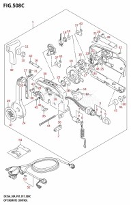 DF30A From 03003F-710001 (P01 P40)  2017 drawing OPT:REMOTE CONTROL (DF30A:P40)