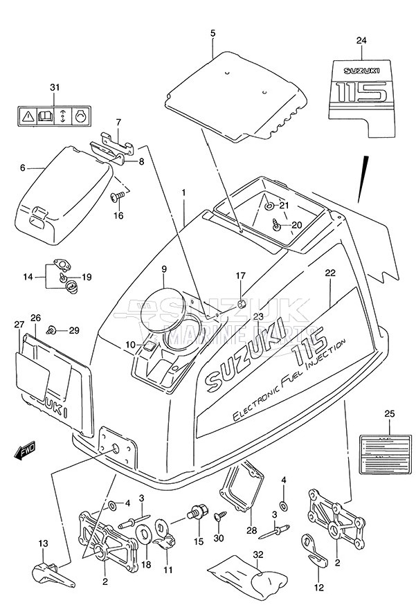 Engine Cover (DT115S