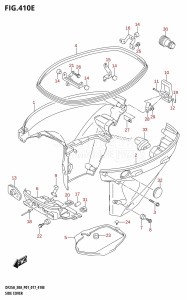 DF25A From 02504F-710001 (P01)  2017 drawing SIDE COVER (DF30A:P40)