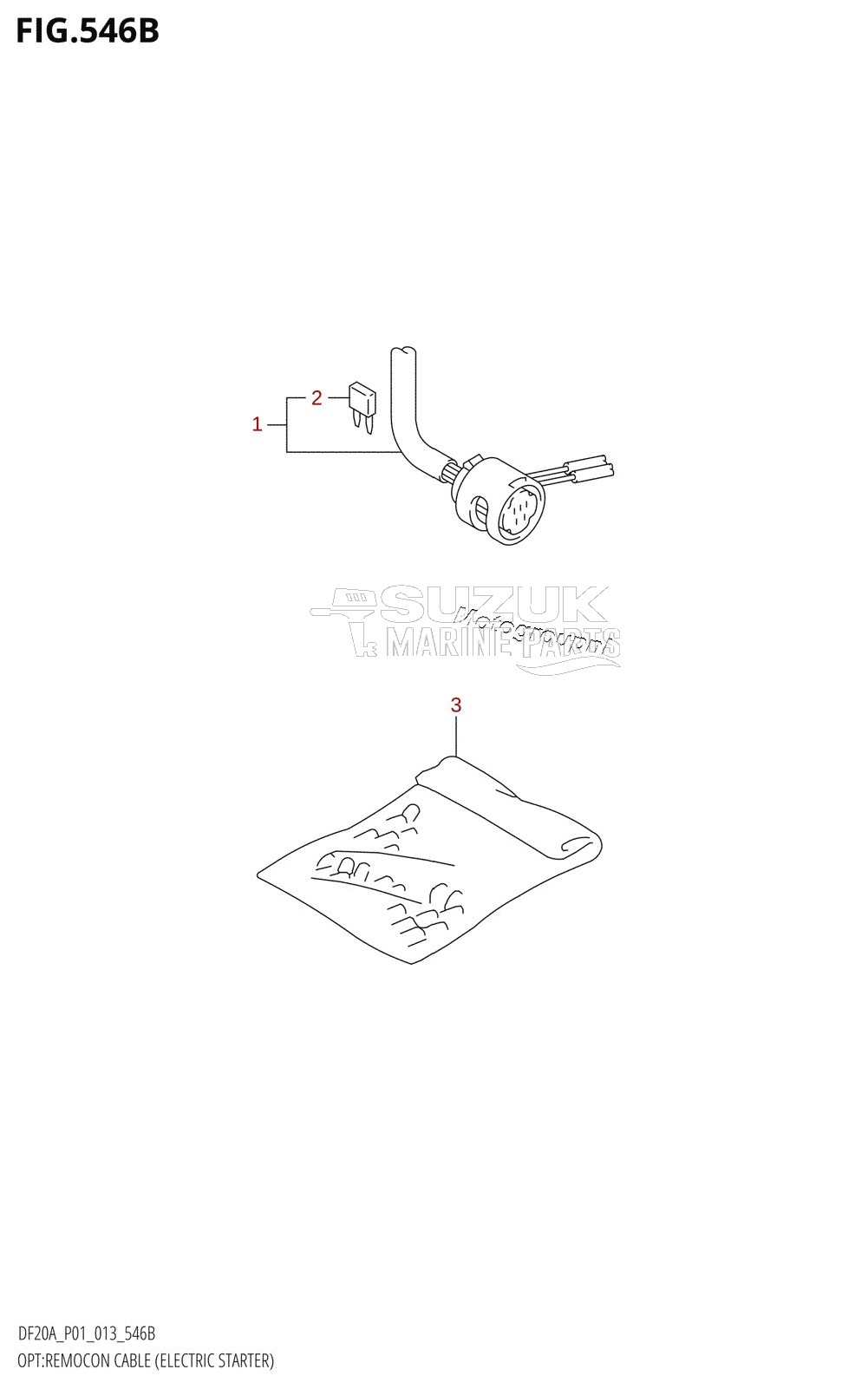 OPT:REMOCON CABLE (ELECTRIC STARTER) (E-STARTER)