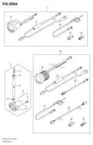 DF80A From 08002F-410001 (E03)  2014 drawing OPT:METER KIT