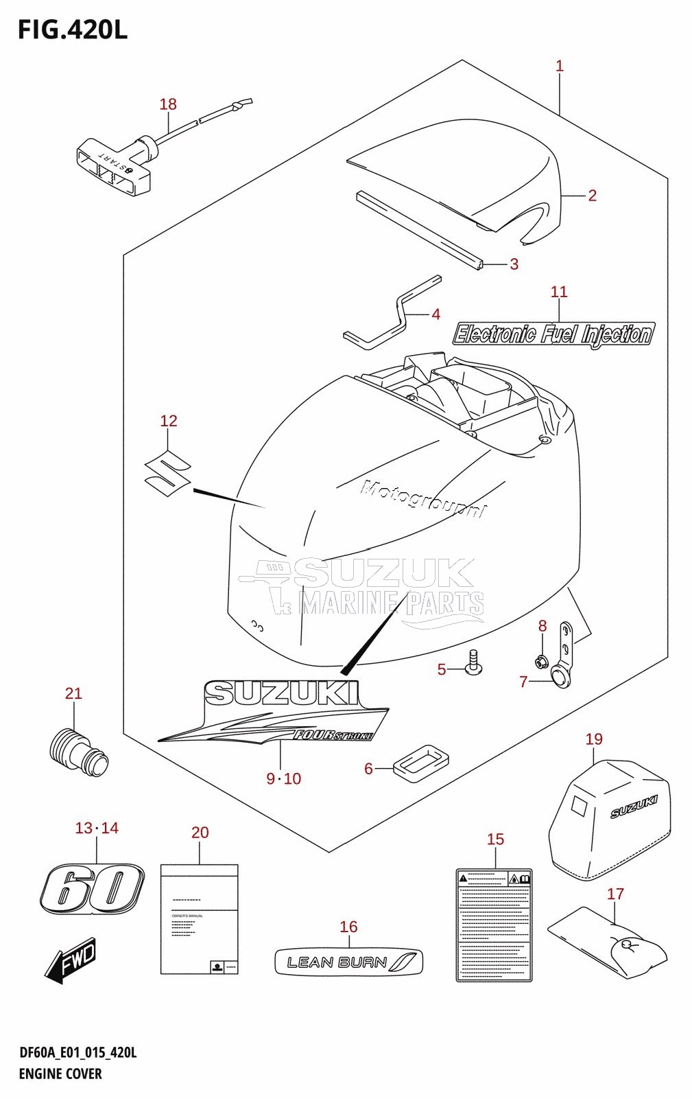 ENGINE COVER (DF60ATH:E01)