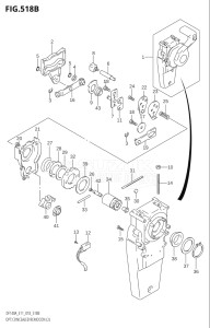 11504F-810001 (2018) 115hp E03-USA (DF115AST) DF115AST drawing OPT:CONCEALED REMOCON (2) (E40)