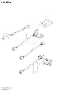 09001F-251001 (2002) 90hp E03-USA (DF90TK2) DF90 drawing OPT:HARNESS (1)