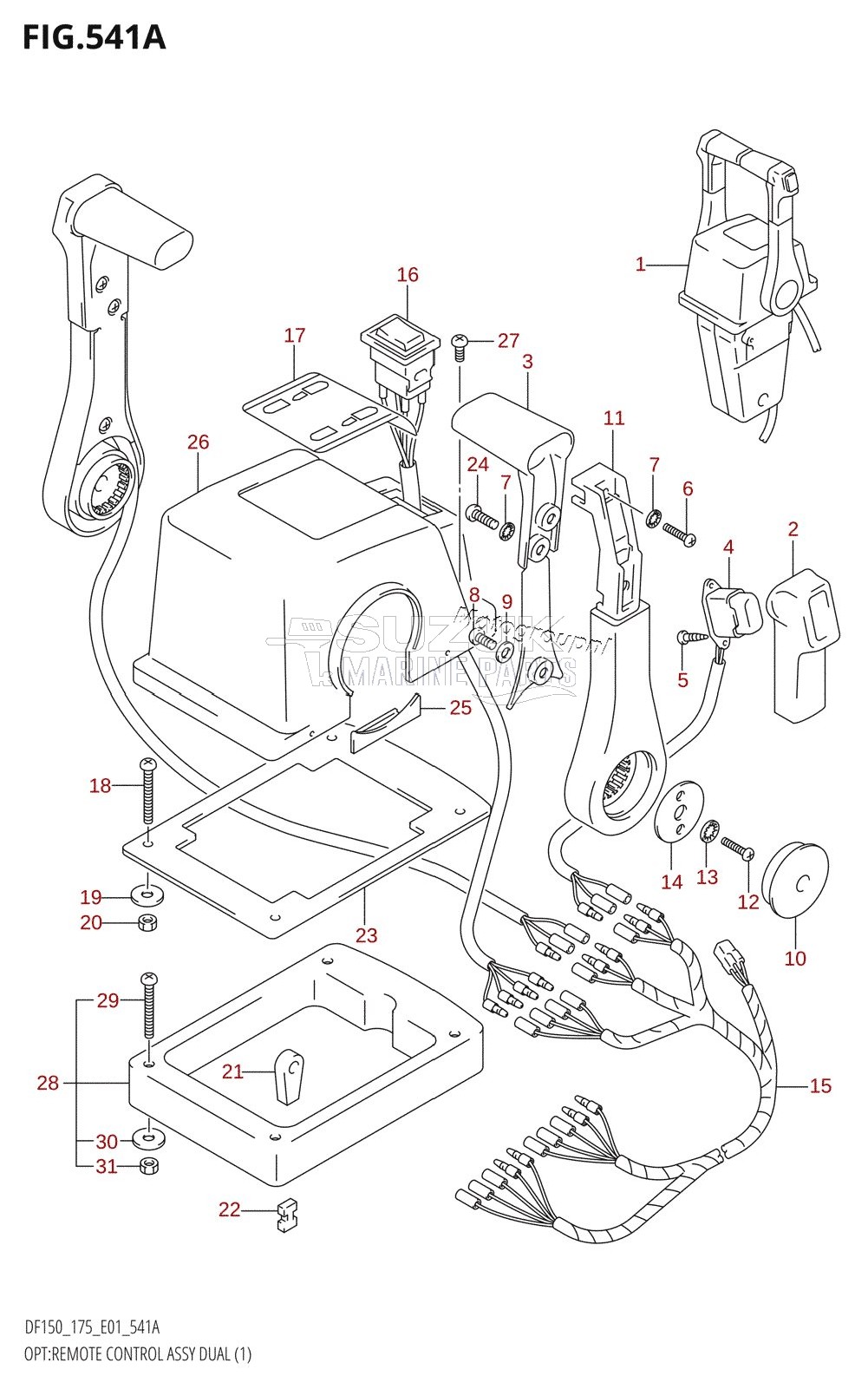 OPT:REMOTE CONTROL ASSY DUAL (1)