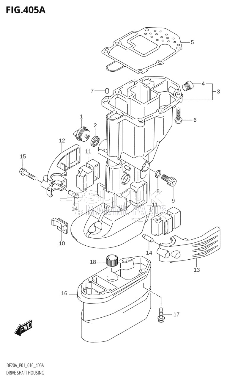 DRIVE SHAFT HOUSING