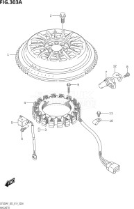 20003P-910001 (2019) 200hp E03-USA (DF200AP) DF200AP drawing MAGNETO