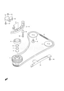 DF 115A drawing Timing Chain