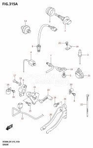 DF200AZ From 20003Z-510001 (E01 E40)  2015 drawing SENSOR