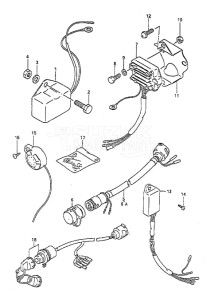 Outboard DT 55 drawing Electrical (1)