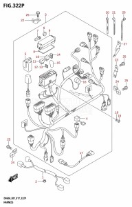 DF50A From 05003F-710001 (E01)  2017 drawing HARNESS (DF50AVTH:E01)