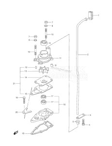 DT4 From 00402-151001 ()  2001 drawing WATER PUMP