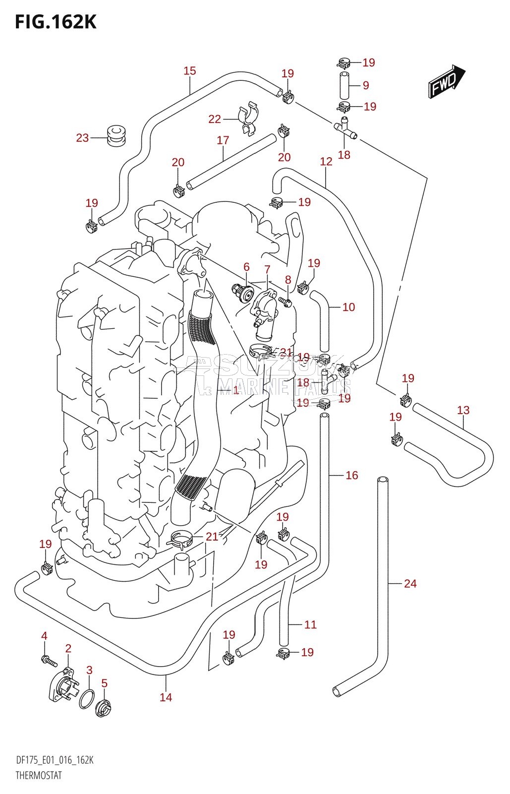 THERMOSTAT (DF175T:E40)