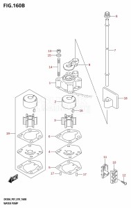 DF20A From 02002F-910001 (P01 P40)  2019 drawing WATER PUMP (P40)