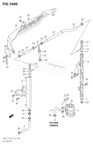 DF150 From 15002F-210001 (E01 E40)  2012 drawing FUEL INJECTOR (DF175Z:E01)