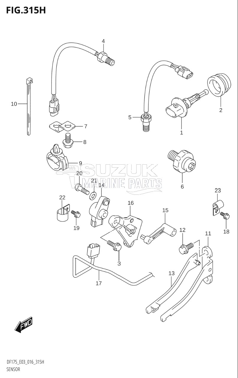 SENSOR (DF175ZG:E03)