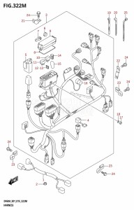 DF60A From 06002F-510001 (E01 E40)  2015 drawing HARNESS (DF60ATH:E40)